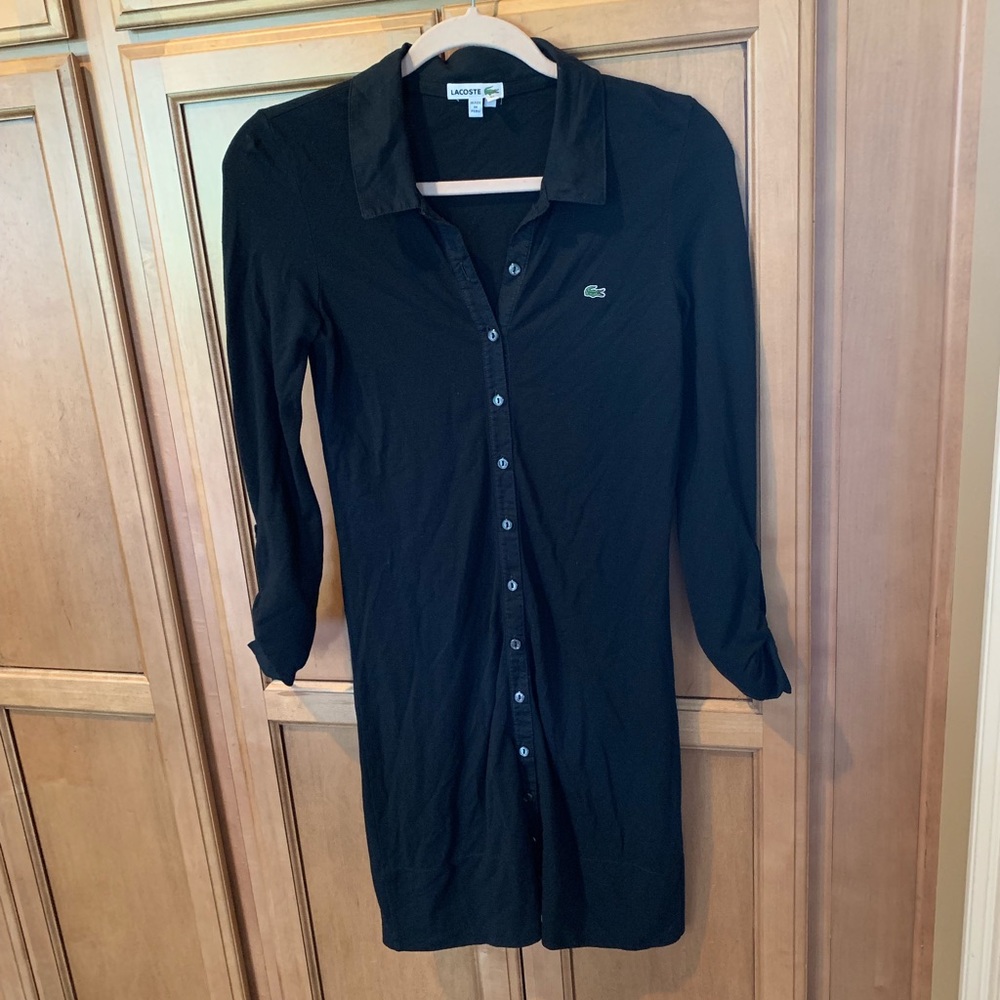 SCHOOL Lacoste Collar Polo Dress